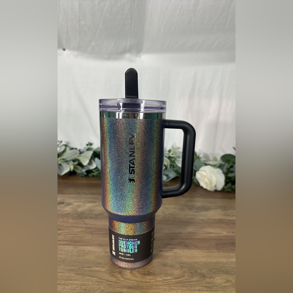 Stanley 40oz MIDNIGHT GLITZ protour leak proof tumbler